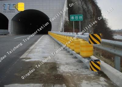 China Barandilla RBD245 del rodillo del poliuretano de la barrera del rodillo de la carretera del tráfico por carretera en venta
