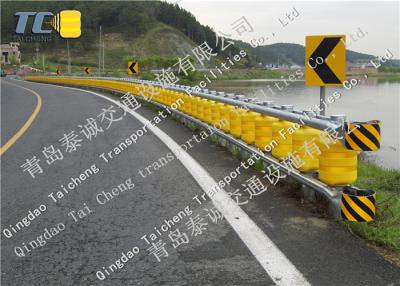 China Pu Foam Highway Rolling Guardrail Barrier Hot Dip Galvanized for sale