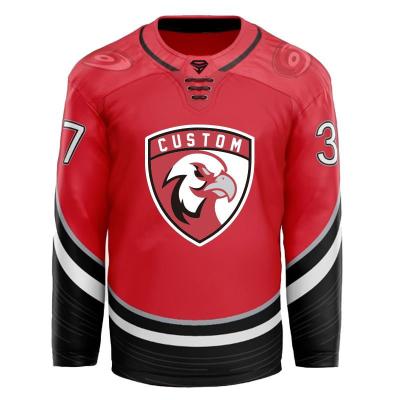 Chine Maillots d'entraînement de hockey imprimés avec logo Pratiques à lacets polyvalents à vendre