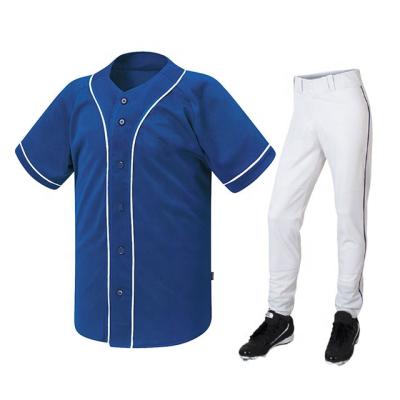 Chine Les maillots de chemises de baseball d'hommes de polyester ont placé le type de pull-over pour des adultes à vendre