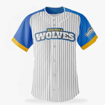 Κίνα Περιστασιακά πολυεστερικά πουκάμισα μπέιζμπολ Τζέρσεϊ Πολυσκηνικά Unisex για ενήλικες προς πώληση