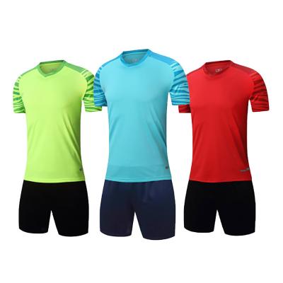 China Uniformes de futebol juvenil unissex , camisas de futebol de poliéster multicoloridas à venda