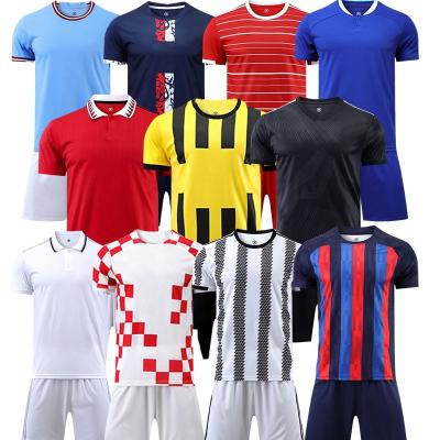China Adults Youth Team Soccer Shirts Jerseys Multipurpose Lightweight for sale