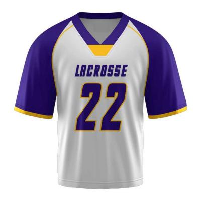 China OEM Youth Reversible Lacrosse Jersey Set Lightweight Washable for sale