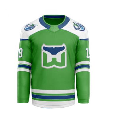 Chine Multiscene verte inodore de chandails de pratique d'équipe d'hockey avec de longues douilles à vendre