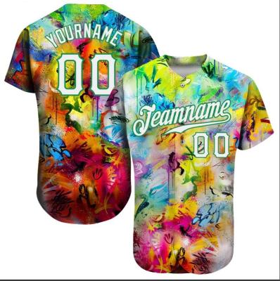 China Durable Team Baseball Shirts Jerseys Anti Bacterial Multipurpose for sale