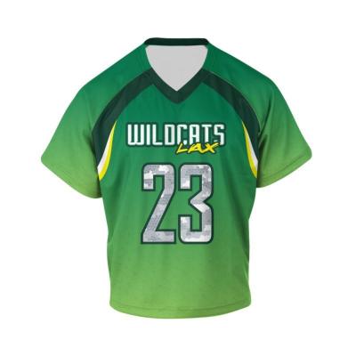 China Breathable Polyester Lacrosse Team Uniforms , Anti Bacterial Mens Lacrosse Jersey for sale