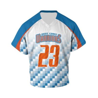 China Multiscene Reversible Lacrosse Jersey Washable Anti Shrink For Adults for sale