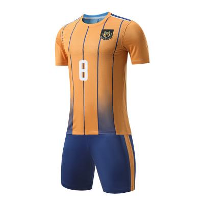 China Lightweight Soccer Shirts Jerseys Uniform Set Anti Shrink Breathable for sale