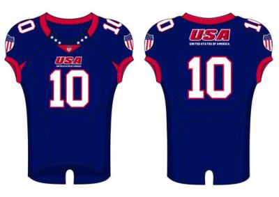 China Washable Custom Printed Football Jersey Multiscene Breathable for sale