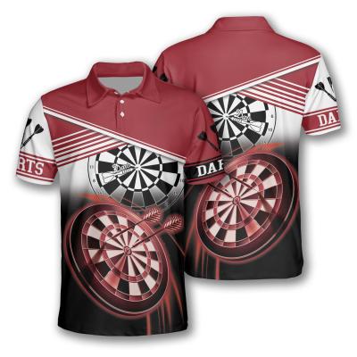 China Washable Design Dart Shirts Funny Polyester Material Breathable for sale
