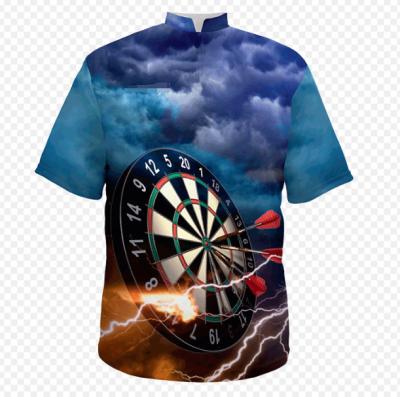 China Portable Printed Darts T Shirt Washable Multipurpose Practical for sale