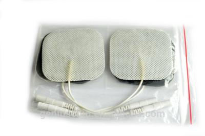 China non-woven cloth backing  EMS unit electrode pads SM110 For tens unit/therapy machine PP snap electrode pads for sale