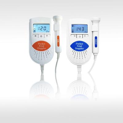 China Smart Pocket Fetal Doppler /Backlight LCD CE and FDA Certificate for sale