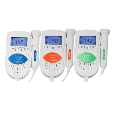 China Built-in Speaker Pocket Fetal Doppler With LCD Display For Home Use for sale