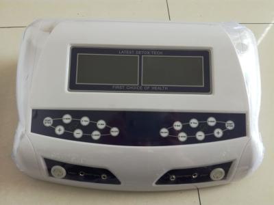 Chine Deep Cleansing Dual screen display Ionic Foot Detox With Aluminum Box Massage Slipper CE Detox Machine,Ion Foot Spa à vendre