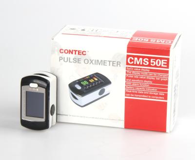 China Fingertip pulse oximeter With OLED+ USB+Software+ Alarm Pulse Oximeter HR Monitor  oximetro de dedo CMS50E for sale
