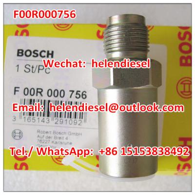 China BOSCH auténtico y nuevo F00R000756, F 00R 000 756, F756, 5001858409, válvula de descarga de presión Bosch original y a estrenar en venta