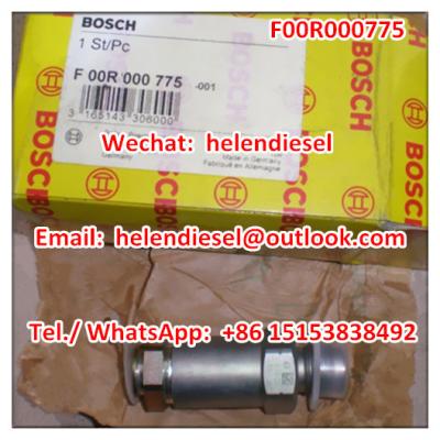 China Genuine and New BOSCH F00R000775 , F 00R 000 775,4899831,BG5X-9F479-BA ,2R0201136B ,Pressure relief valve Bosch original for sale