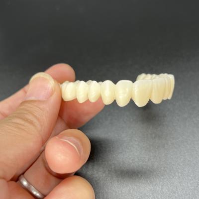 中国 HTの白いリチウム二ケイ酸塩は歯科実験室のためのジルコニアキャドカム材料をブロックします 販売のため