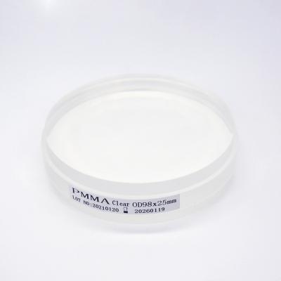 China Open Dental Clear PMMA Disc Implant Material For Dental Labratory for sale