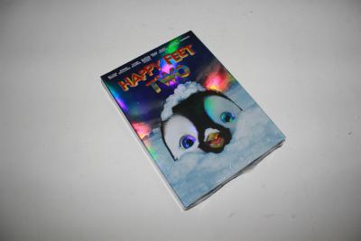 China wholesale disney movie Happy Feet Two with slip cover dvds factory price for sale