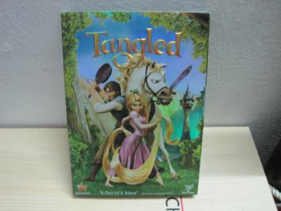 China wholesale disney tangled disney dvd movies with slip cover case,accept paypal for sale