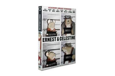China Newest Ernest & Celestine dvd Movie disney movie children carton dvd with slip cover case for sale