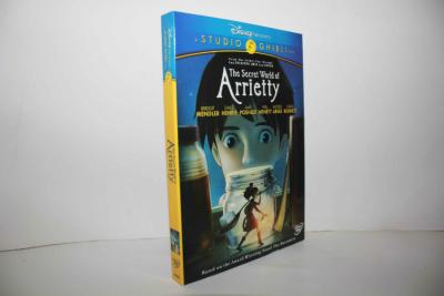China The Secret World of Arriet dvd Movie disney movie children carton dvd with slip cover case for sale