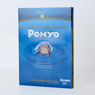 China 2016 Newest Ponyo disney dvd movie children carton dvd with slipcover Dhl free shipping for sale