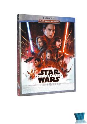 China 2018 Blue ray MOVIES Star Wars The Last Jedi 2BD Adult movies cartoon dvd Movies disney movie HOT SALE for sale