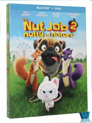 China 2018 The Nut Job 2 Blue ray kids cartoon Movies hot The Nut Job 2 Blu-ray disney dvd movie for children drop shipping for sale