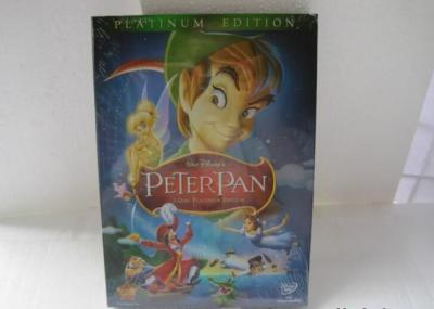 China 2018 Hot sell Peter Pan disney dvd movies cartoon dvd movies kids movies with slip cover case drop shipping for sale