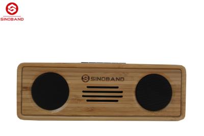 China Hi Fi Bamboo Wood Bluetooth Speaker 10Watt for Mp3 / Mp4 / PSP / CD Player / Computer for sale