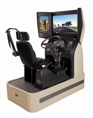 중국 트럭/자동차 운전자 훈련 시뮬레이터, 32 인치 LCD 운전사 시뮬레이터 판매용