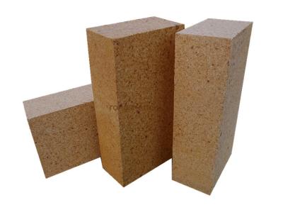 China Thermal Insulation Fireplace Refractory Brick With Furnace Lining , High Density for sale