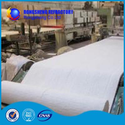 China Baje las lanas a prueba de calor de K que combinados de cerámica ignifugan 1260 para el aislamiento de la caldera en venta