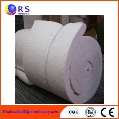 China White Ceramic Insulation Blanket For Boiler / Refractory Ceramic Fire Blanket for sale