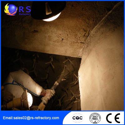 China High Aluminum Gunning Dense lightweight refractory castable high temperature furnace pipe use for sale
