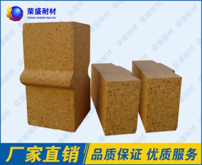 China Low Porosity Fireclay Brick Shapes Customized With Bauxite Chamotte for sale