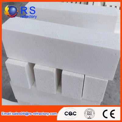 China High Purity Corundum Brick , Lower Porosity White Fire Insulation Bricks for sale