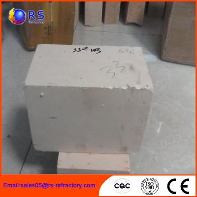 China Corudum-Ziegelsteine Zirkoniumdioxid AZS 33 für Glasofen zu verkaufen
