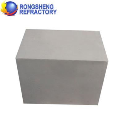 China White Corundum Brick Good Thermal Shock Stability No Pollution For Glass Furance for sale