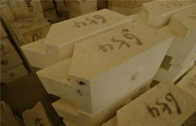 China Standard Form Shaped High Alumina Refractory Brick / Block For Lining Furnace for sale