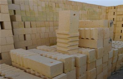 China Cast Big High Alumina Cement Kiln Refractory Bricks Chamotte Anchor Brick LZ-75 LZ-48 for sale