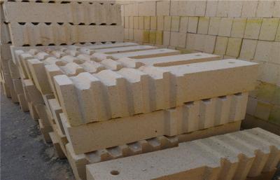 China Cement kiln shaped High Alumina Refractory Brick for dry cement kiln for sale