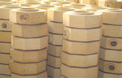 China Dry Pressed Cement Kiln Refractory Brick Fire Clay Bricks For Ingot Steel Casting for sale