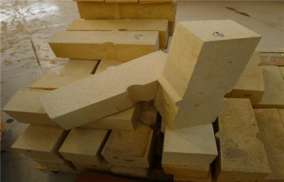 China Pre - Formed Shaped Big High Alumina Block , Dry Pressed Kiln Refractory Bricks for sale
