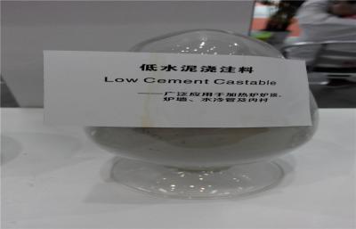 China Cimento refratário Castable do baixo cimento impermeável para o alto-forno à venda