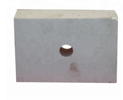 China High Refractoriness White Zircon Corundum Brick For Glass Furnace for sale
